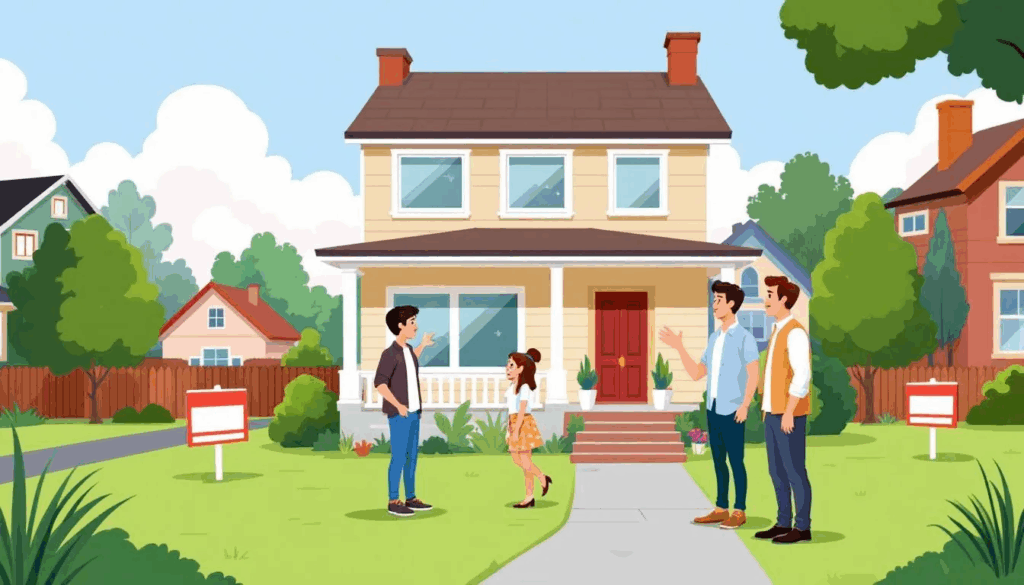 House hunting tips for first time home buyers.